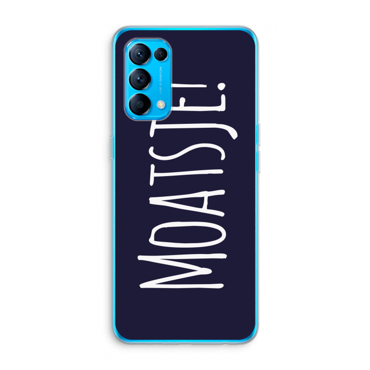 Moatsje!: Oppo Find X3 Lite Transparant Hoesje