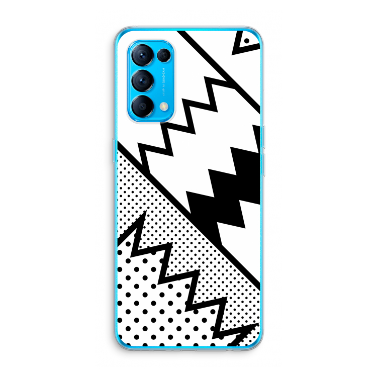 Pop Art #5: Oppo Find X3 Lite Transparant Hoesje