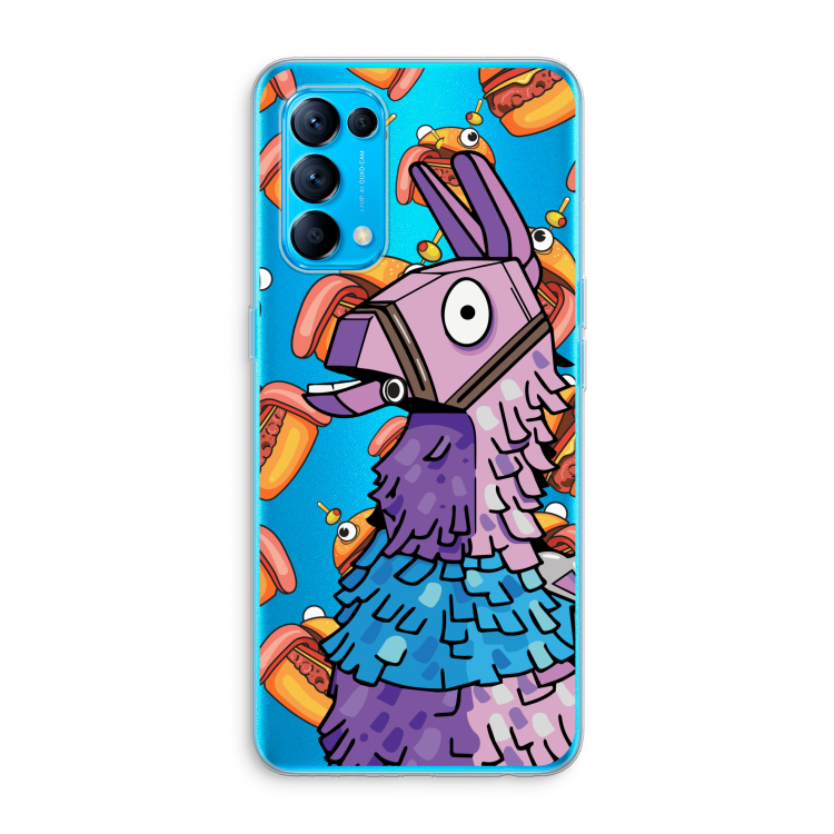 Loot Burger: Oppo Find X3 Lite Transparant Hoesje