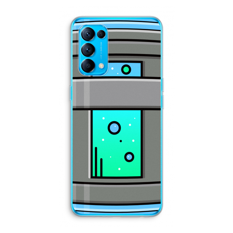 Chug Bottle: Oppo Find X3 Lite Transparant Hoesje