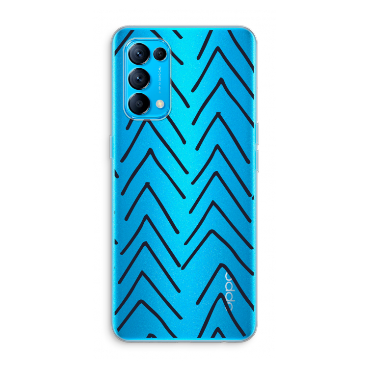 Marrakech Arrows: Oppo Find X3 Lite Transparant Hoesje