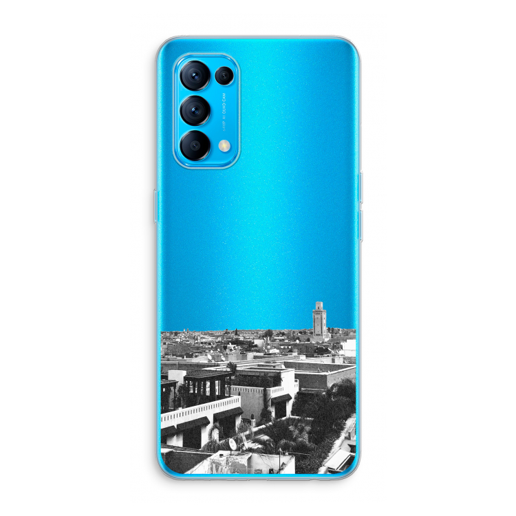 Marrakech Skyline : Oppo Find X3 Lite Transparant Hoesje