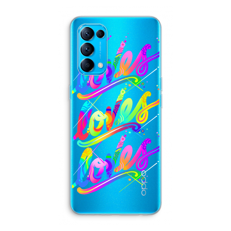 Loves: Oppo Find X3 Lite Transparant Hoesje