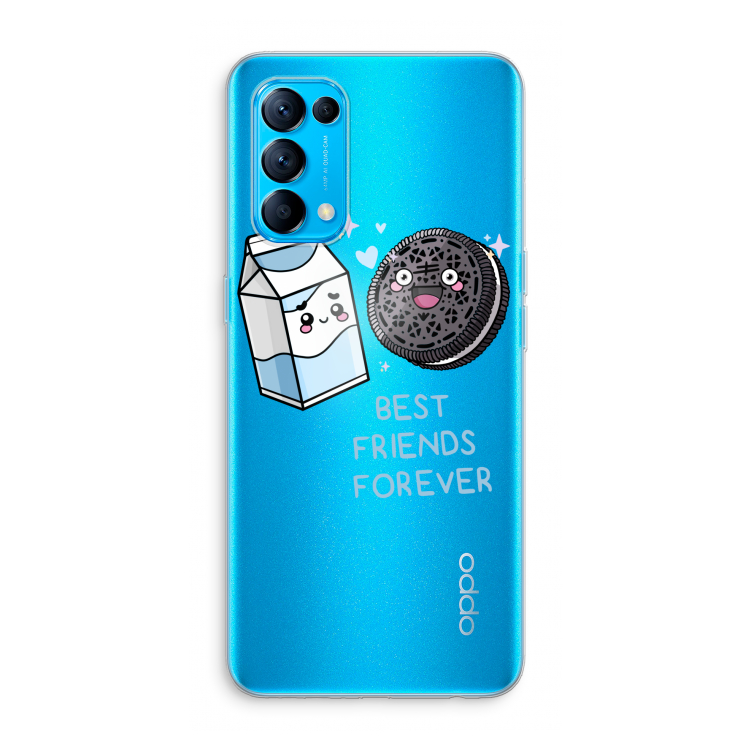 Best Friend Forever: Oppo Find X3 Lite Transparant Hoesje