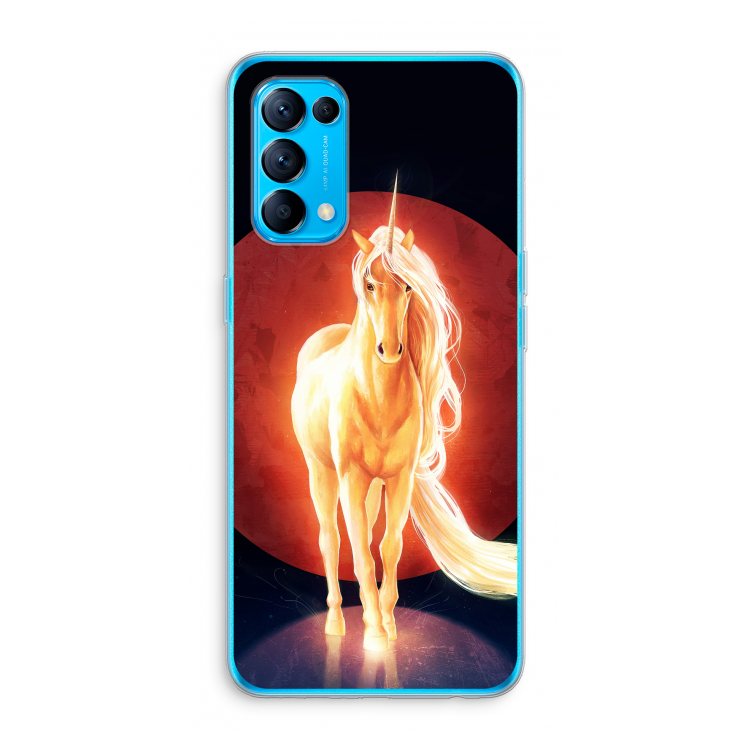Last Unicorn: Oppo Find X3 Lite Transparant Hoesje