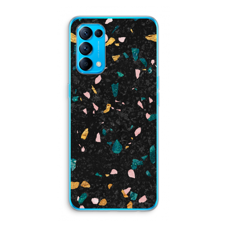 Terrazzo N°10: Oppo Find X3 Lite Transparant Hoesje