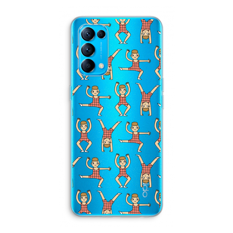Gymboys: Oppo Find X3 Lite Transparant Hoesje