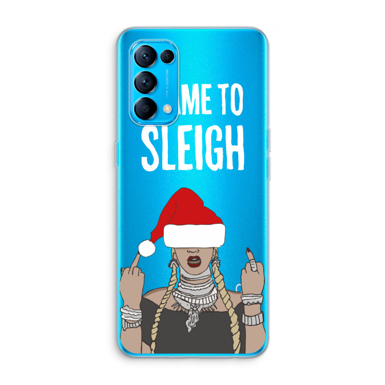 Came To Sleigh: Oppo Find X3 Lite Transparant Hoesje