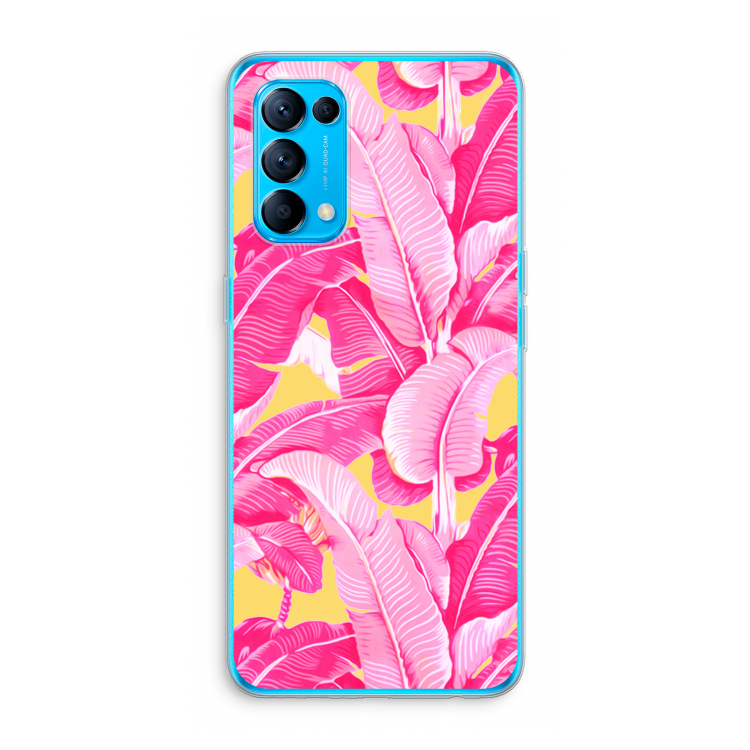 Pink Banana: Oppo Find X3 Lite Transparant Hoesje