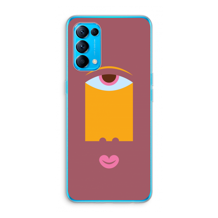 Mono V: Oppo Find X3 Lite Transparant Hoesje