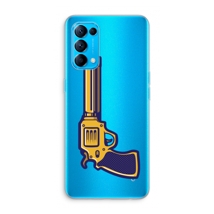 Pew Pew Pew: Oppo Find X3 Lite Transparant Hoesje