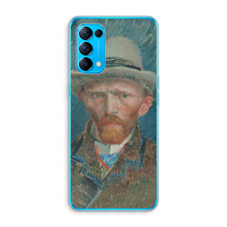 Van Gogh: Oppo Find X3 Lite Transparant Hoesje