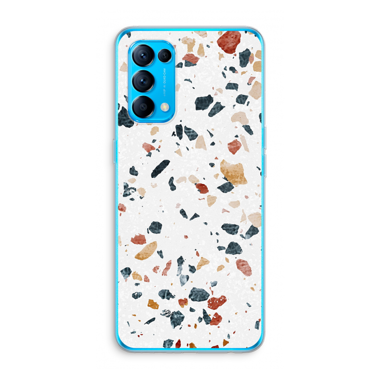 Terrazzo N°4: Oppo Find X3 Lite Transparant Hoesje