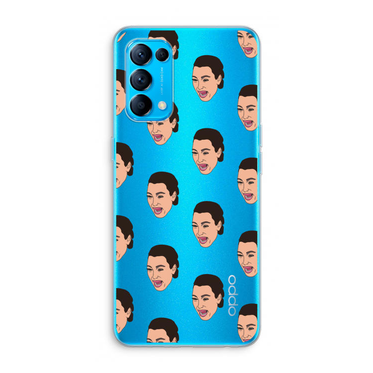 Ugly Cry Call: Oppo Find X3 Lite Transparant Hoesje