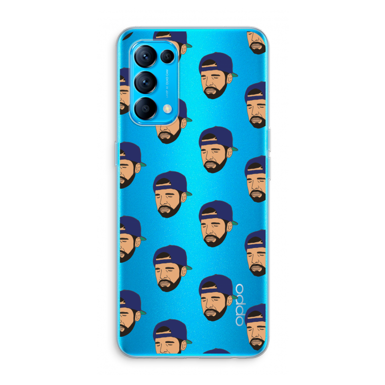 Drake Away: Oppo Find X3 Lite Transparant Hoesje