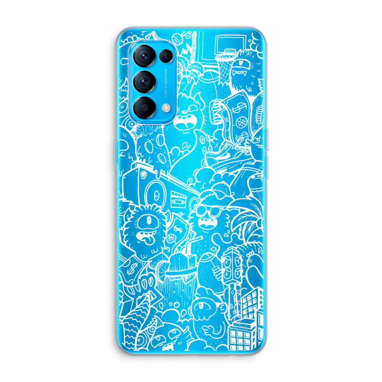 Vexx City #2: Oppo Find X3 Lite Transparant Hoesje
