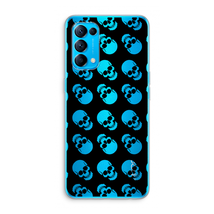 Musketon Skulls: Oppo Find X3 Lite Transparant Hoesje