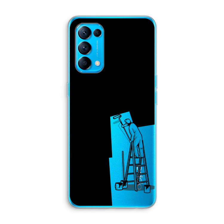 Musketon Painter: Oppo Find X3 Lite Transparant Hoesje