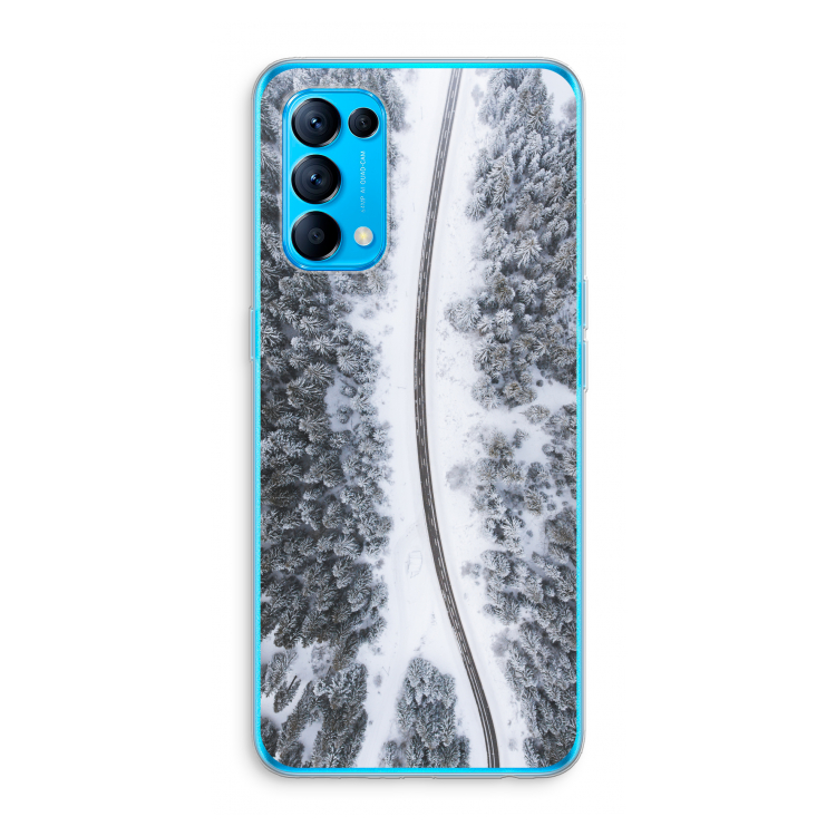 Snøfall: Oppo Find X3 Lite Transparant Hoesje