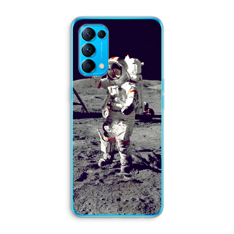 Spaceman: Oppo Find X3 Lite Transparant Hoesje