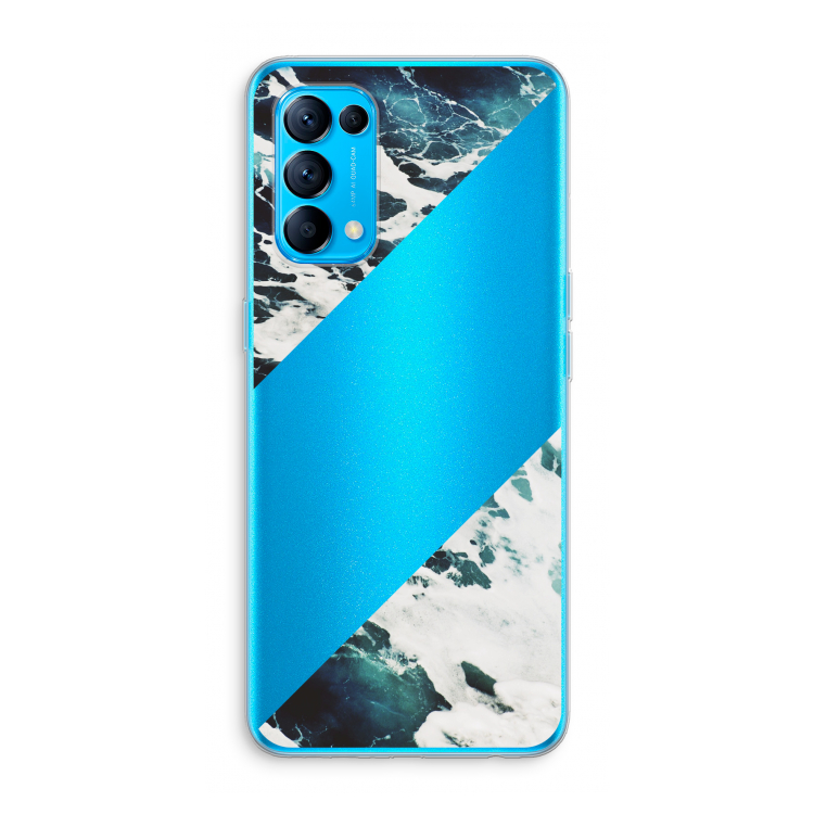 Golven: Oppo Find X3 Lite Transparant Hoesje