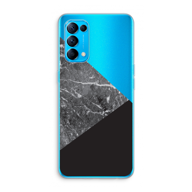 Combinatie marmer: Oppo Find X3 Lite Transparant Hoesje
