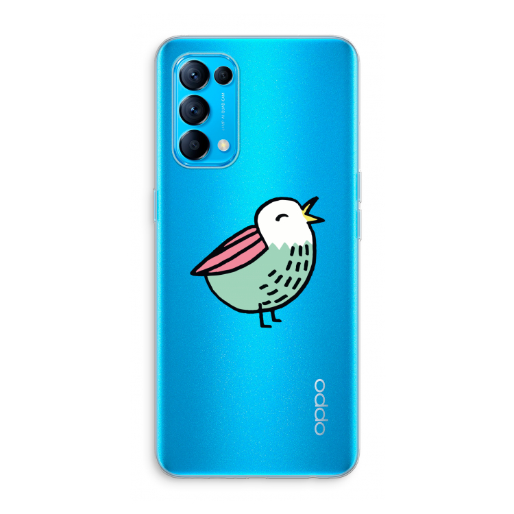 Birdy: Oppo Find X3 Lite Transparant Hoesje