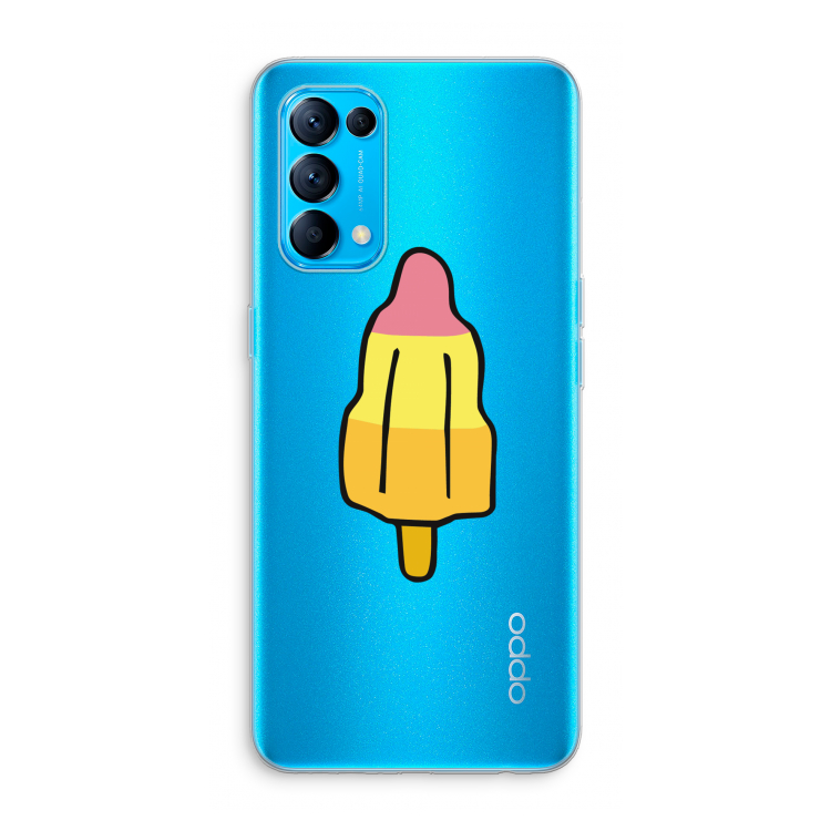 Raketijsje: Oppo Find X3 Lite Transparant Hoesje