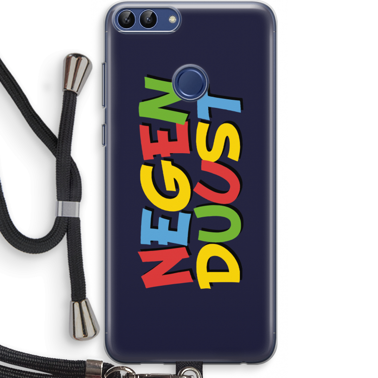 90's One: Huawei P Smart (2018) Transparant Hoesje met koord
