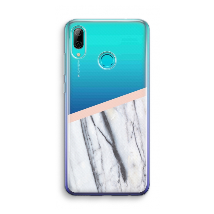 A touch of peach: Huawei P Smart (2019) Transparant Hoesje