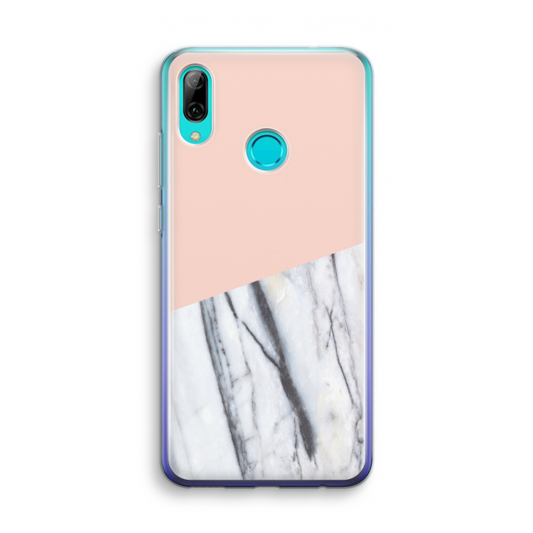 A touch of peach: Huawei P Smart (2019) Transparant Hoesje