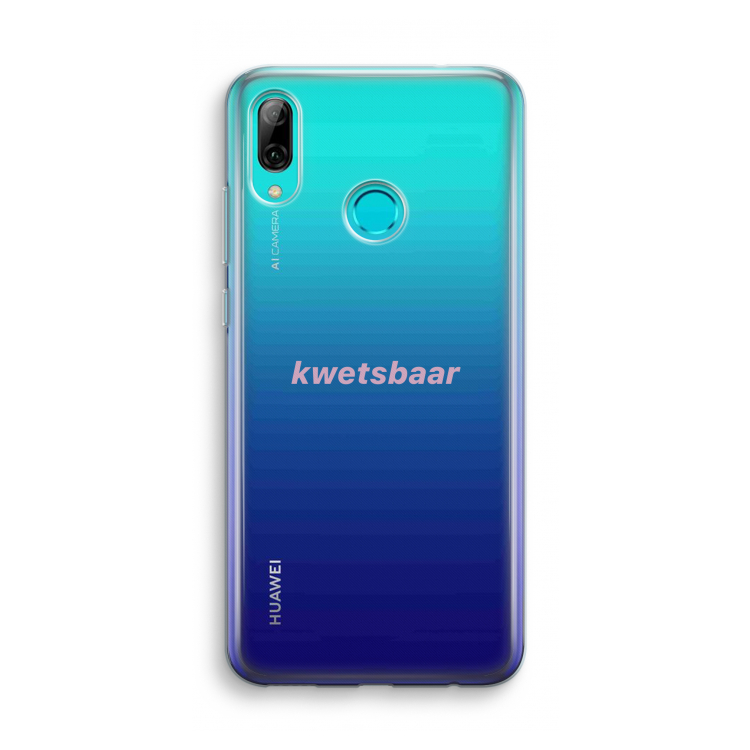 kwetsbaar: Huawei P Smart (2019) Transparant Hoesje