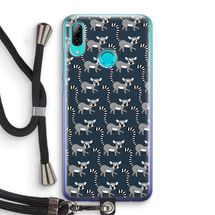 Makis: Huawei P Smart (2019) Transparant Hoesje met koord