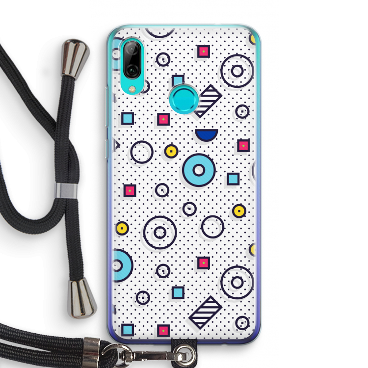 8-bit N°9: Huawei P Smart (2019) Transparant Hoesje met koord