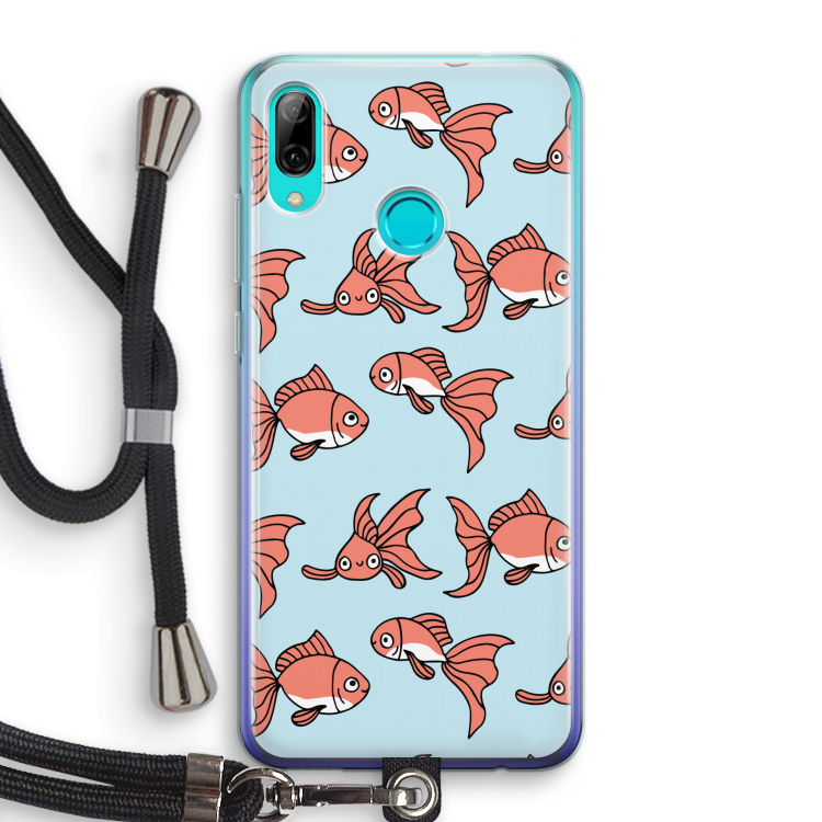 Blub: Huawei P Smart (2019) Transparant Hoesje met koord