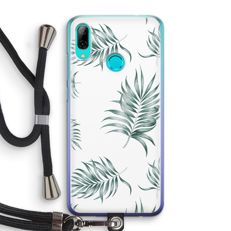 Simple leaves: Huawei P Smart (2019) Transparant Hoesje met koord