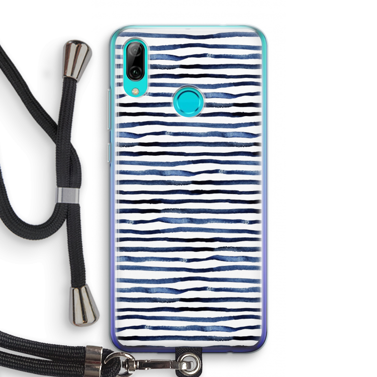 Verrassende lijnen: Huawei P Smart (2019) Transparant Hoesje met koord