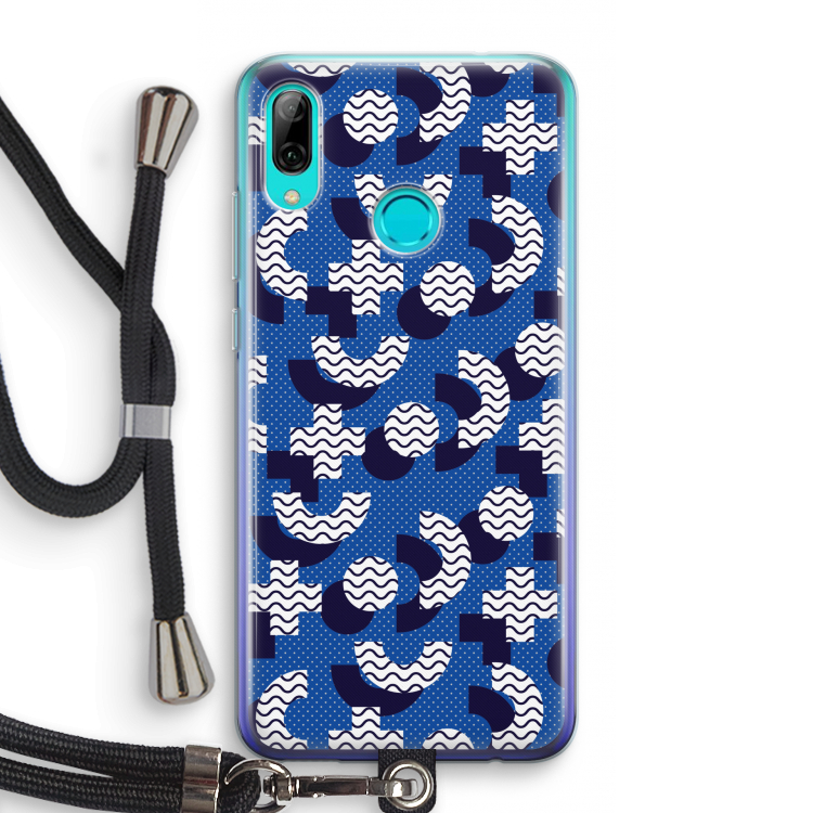 8-bit N°5: Huawei P Smart (2019) Transparant Hoesje met koord