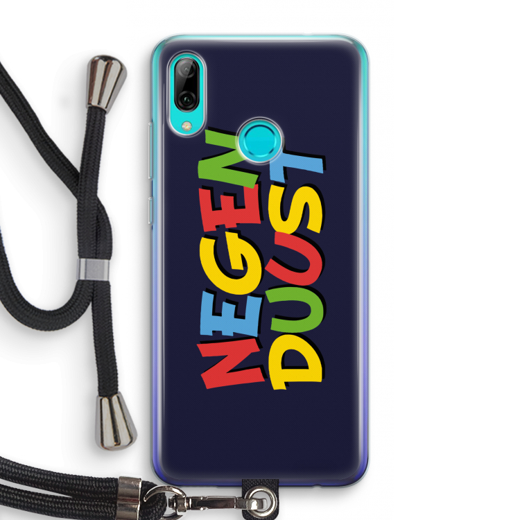 90's One: Huawei P Smart (2019) Transparant Hoesje met koord