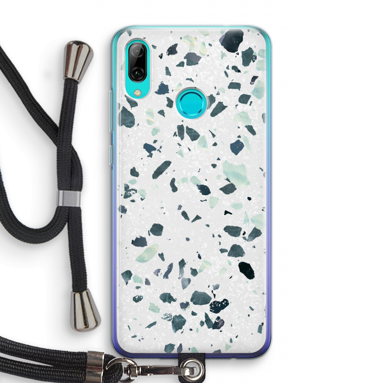 Terrazzo N°2: Huawei P Smart (2019) Transparant Hoesje met koord