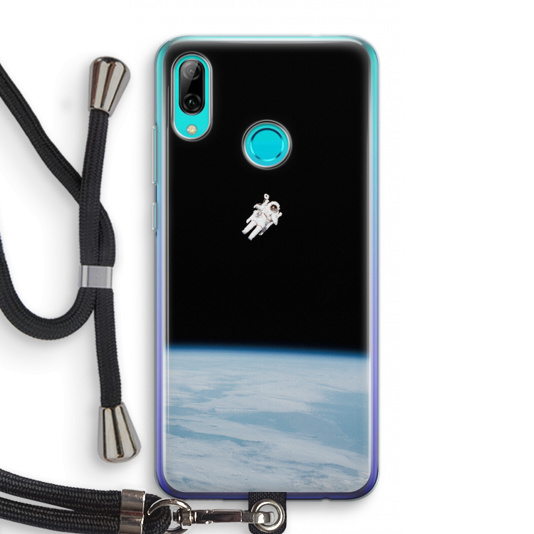 Alone in Space: Huawei P Smart (2019) Transparant Hoesje met koord
