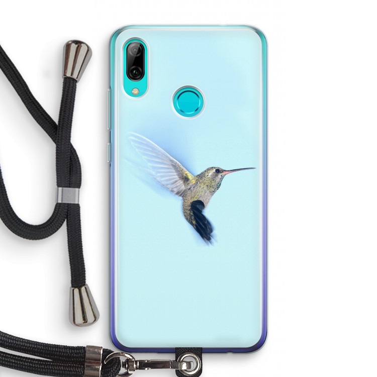Kolibri: Huawei P Smart (2019) Transparant Hoesje met koord