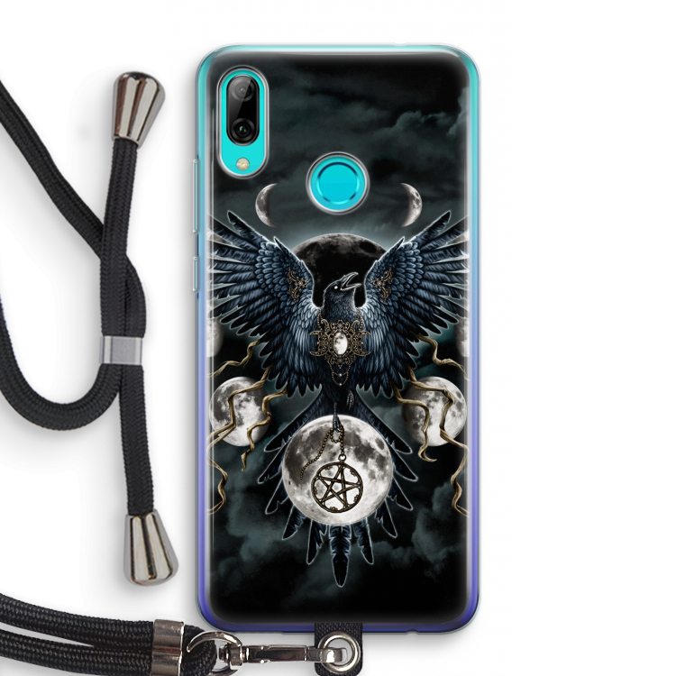Sinister Wings: Huawei P Smart (2019) Transparant Hoesje met koord
