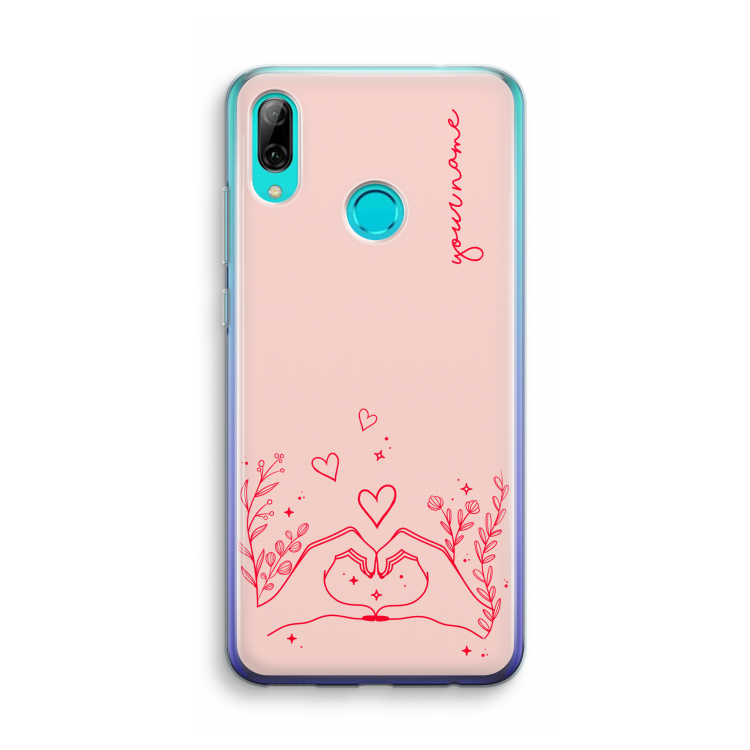 Love is in the air: Huawei P Smart (2019) Transparant Hoesje