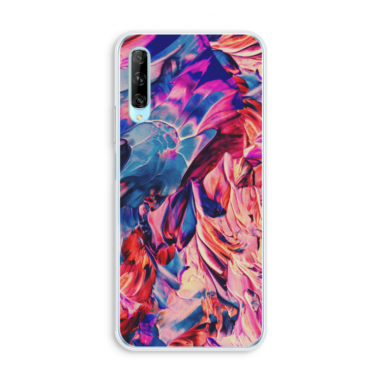 Pink Orchard: Huawei P Smart Pro Transparant Hoesje