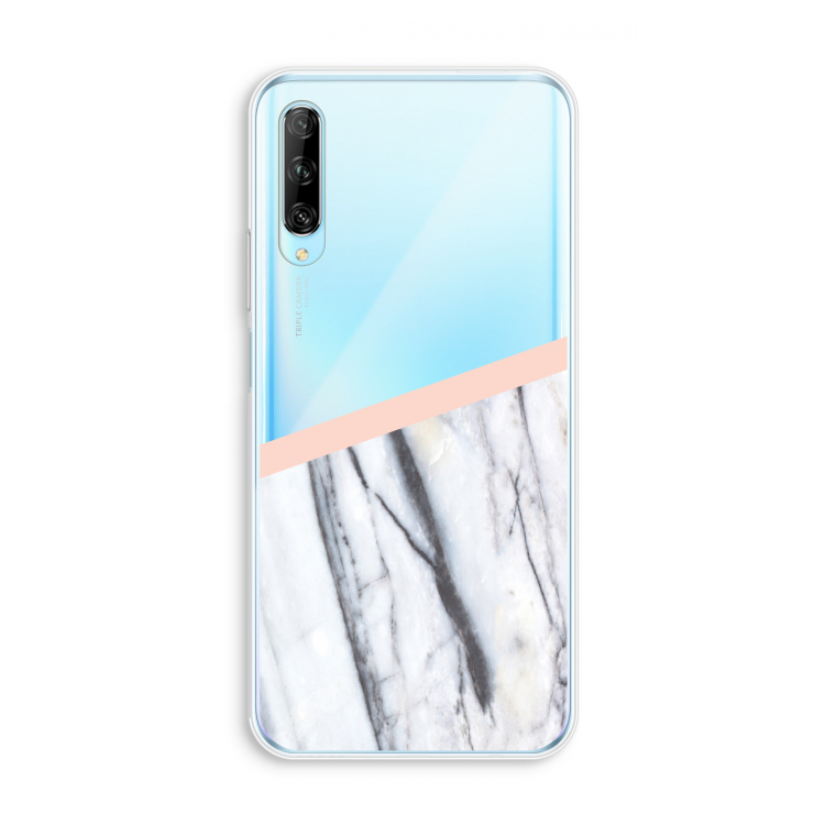A touch of peach: Huawei P Smart Pro Transparant Hoesje