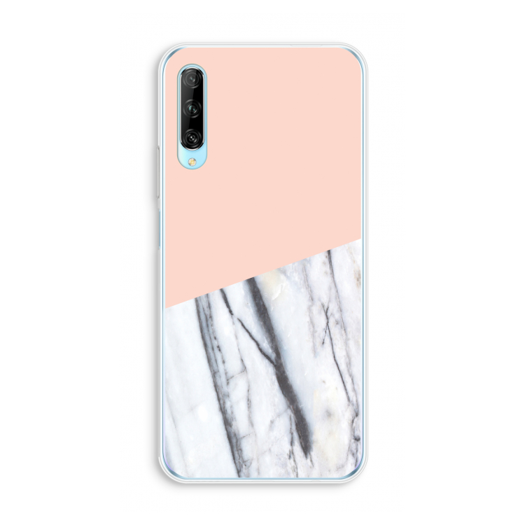 A touch of peach: Huawei P Smart Pro Transparant Hoesje
