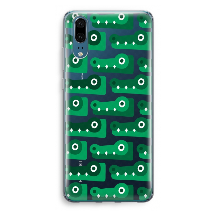 Crocs: Huawei P20 Transparant Hoesje