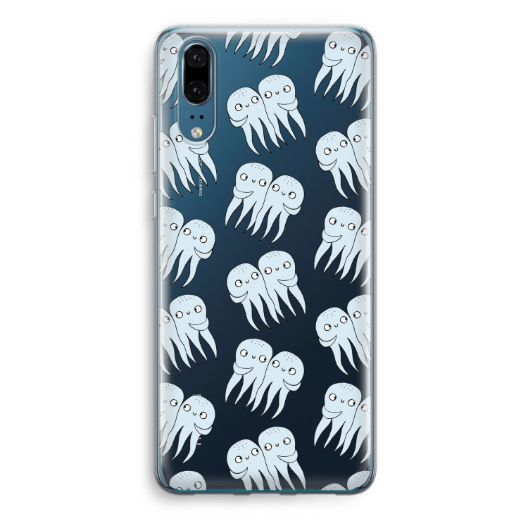 Octopussen: Huawei P20 Transparant Hoesje