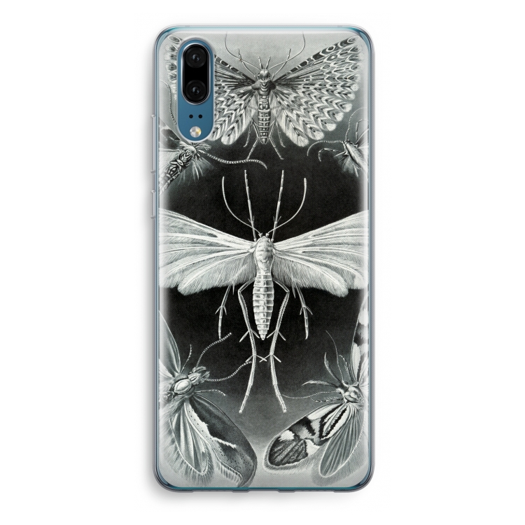 Haeckel Tineida: Huawei P20 Transparant Hoesje